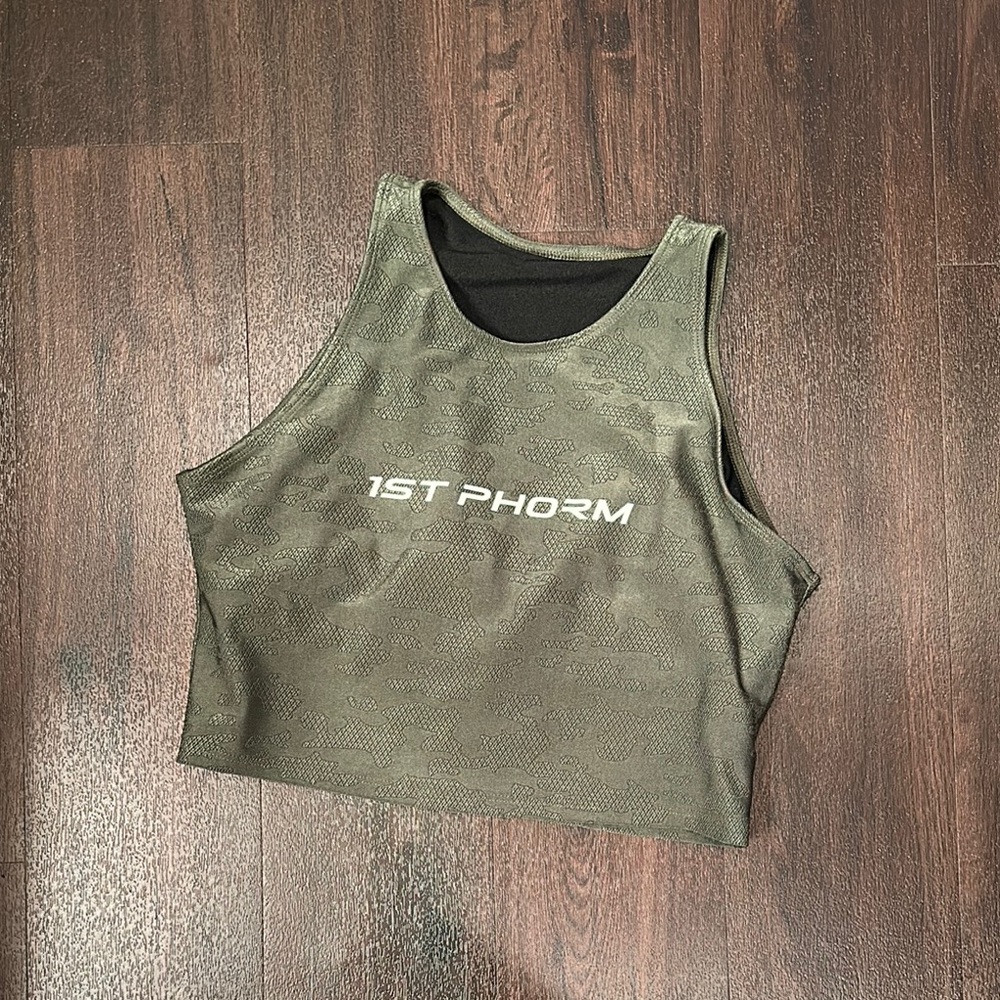 Women's Olive Green Tank Top